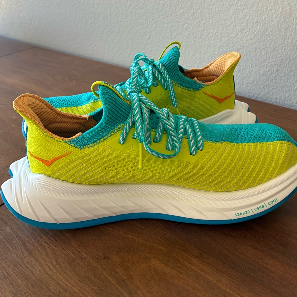 HOKA ONE ONE Women’s Carbon X3 Proflyx Ceramic Evening Primrose size 6 - Picture 8 of 16